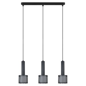 Lampa wisząca Amo czarna 3xE27 LP-0702/3L BK Light Prestige