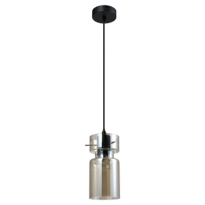 Pojedyncza lampa wisząca Nivio dymna 1xE27 LP-2811/1P AM Light Prestige