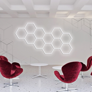 Plafon Geometric System 5 New LED 4000K LP-0209/5C 4K Light Prestige