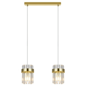 Lampa wisząca Vetro złota 2xE14 LP-2910/2L GD Light Prestige