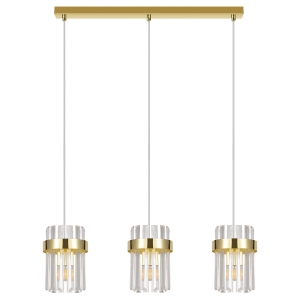Lampa wisząca Vetro złota 3xE14 LP-2910/3L GD Light Prestige