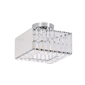 Kwadratowy plafon Vetro chrom 1xE27 LP-2910/1C CH square Light Prestige
