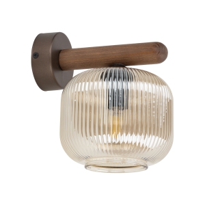 SALVIA BROWN KINKIET 1XE14 11067 TK Lighting