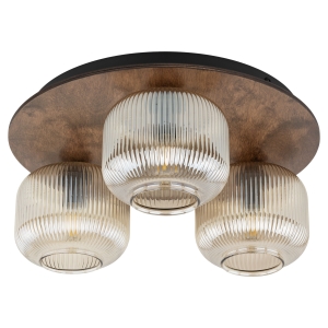 SALVIA BROWN LAMPA SUFITOWA 3XE14 11068 TK Lighting