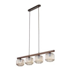 SALVIA BROWN LAMPA WISZACA 4XE14 11070 TK Lighting