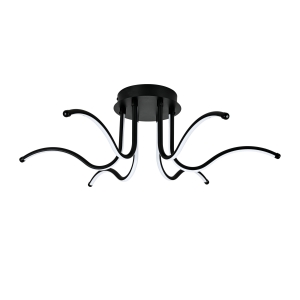 ALEXO BLACK LAMPA SUFITOWA LED 29W 6382 TK Lighting