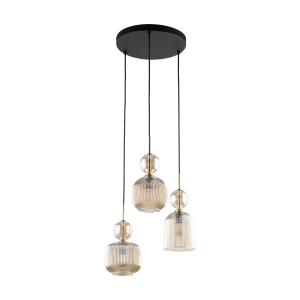 SOPHIA COGNAC LAMPA WISZACA 3XE14 11041 TK Lighting