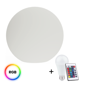 Kula Ogrodowa Globo Fi300 + Żarówka RGB A60 10W + Pilot EKO1365 Eko-Light