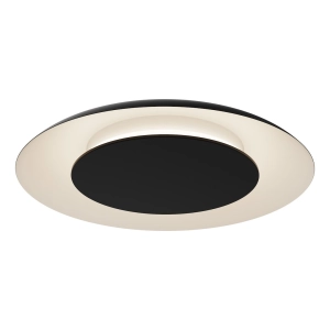 Lampa sufitowa Piattino Czarny 30W LED 3000K-4000k-6000K ML1811 Milagro