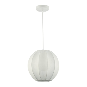 Lampa wisząca Dana Biały 1xE27 ML1805 Milagro
