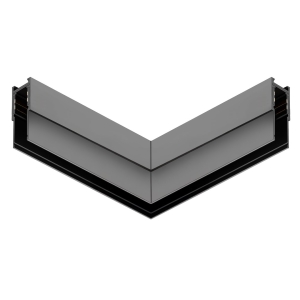 Narożnik natynk L bok magnetic track 10mm ML2184 Milagro
