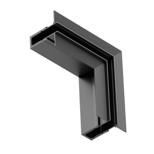 Narożnik podtynk L bok magnetic track 10mm ML2188 Milagro