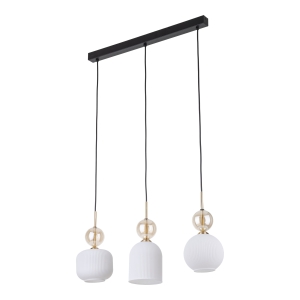 SOPHIA COGNAC WHITE LAMPA WISZĄCA 3XE14 11591 TK Lighting