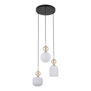 SOPHIA COGNACWHITE LAMPA WISZACA 3XE14 11592 TK Lighting