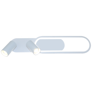 Lampa sufitowa z reflektorkami Spot Parma 2 długi biały 2xGU10 LED CCT LP-0612/2C L WH Light Prestige