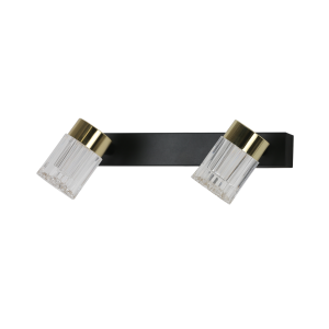 Listwa sufitowa z reflektorkami Erovia spot 2 złoty LED CCT LP-5923/2WS GD Light Prestige