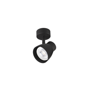 Reflektorek sufitowy Dravo 1 spot czarny 1xGU10 LP-9523/1WS BK Light Prestige