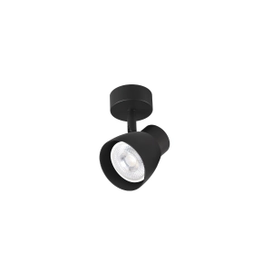 Reflektorek sufitowy Dravo 1 spot czarny 1xGU10 LP-9523/1WS BK Light Prestige
