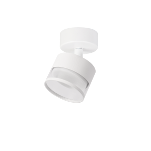 Reflektorek sufitowy Spot Kendal 1 transparetny / biały GX53 LP-6331/1WS TR/WH Light Prestige