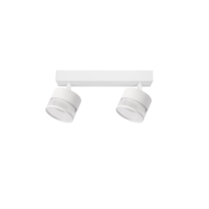 Listwa sufitowa z reflektorkami Spot Kendal 2 transparetny / biały GX53 LP-6331/2WS TR/WH Light Prestige
