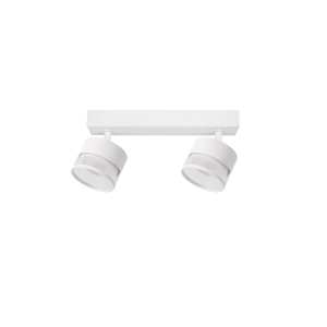 Listwa sufitowa z reflektorkami Spot Kendal 2 transparetny / biały GX53 LP-6331/2WS TR/WH Light Prestige