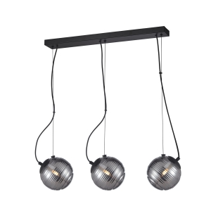 Lampa wisząca PERONA 3xG9 PND-92389-3L-BK Italux
