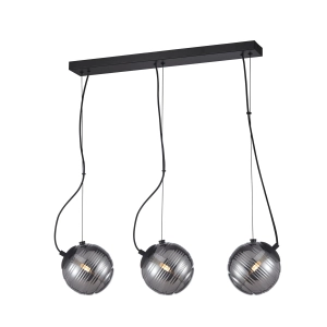 Lampa wisząca PERONA 3xG9 PND-92389-3L-BK Italux