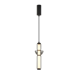 Lampa wisząca BRUNI 1xLED PND-27372-1-19W-BK Italux