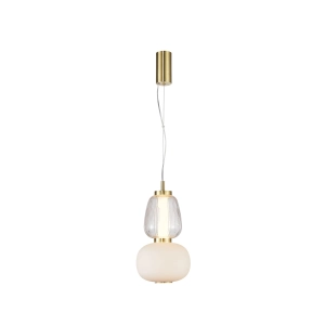 Lampa wisząca ERIS 1xLED PND-98374-18W-GD Italux