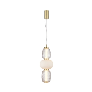 Lampa wisząca ERIS 1xLED PND-98374-28W-GD Italux
