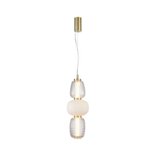 Lampa wisząca ERIS 1xLED PND-98374-28W-GD Italux