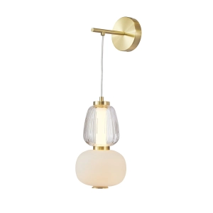 Lampa wisząca ERIS 1xLED WL-98374-18W-GD Italux