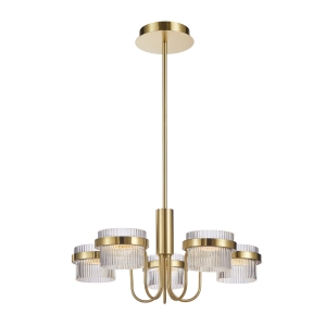 Lampa wisząca TIARA 5xLED PND-77362-5-40W-GD Italux