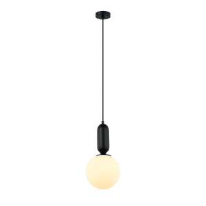 Lampa wisząca ALDEVA 1xE27 PND-02340-1M-BK Italux