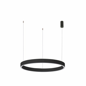 Lampa wisząca BRASCO DOWN 1xLED PND-56215-060RPP-BK-3KS4K-TRDIMM Italux