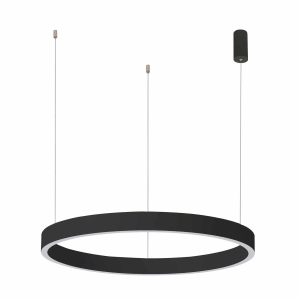 Lampa wisząca BRASCO DOWN 1xLED PND-56215-080RPP-BK-3KS4K-TRDIMM Italux