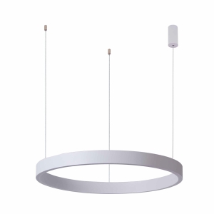 Lampa wisząca BRASCO DOWN 1xLED PND-56215-080RPP-WH-3KS4K-TRDIMM Italux