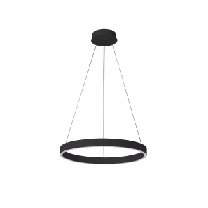 Lampa wisząca BRASCO UP DOWN 1xLED PND-56215D-060RPC-BK-3KS4K-TRDIMM Italux