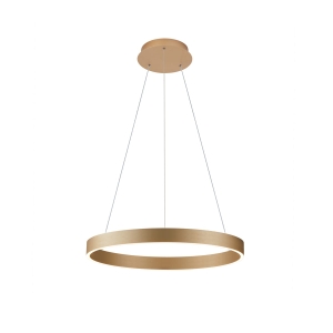 Lampa wisząca BRASCO UP DOWN 1xLED PND-56215D-060RPC-GD-3KS4K-TRDIMM Italux