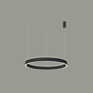 Lampa wisząca BRASCO UP DOWN 1xLED PND-56215D-060RPP-BK-3KS4K-TRDIMM Italux