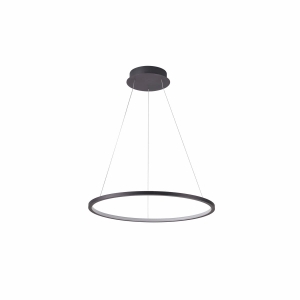 Lampa wisząca VINOLA 1xLED PND-56135B-040RPC-BK-3KS4K Italux