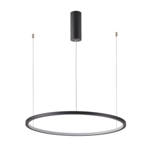 Lampa wisząca VINOLA 1xLED PND-56135B-080RPP-BK-3KS4K-TRDIMM Italux