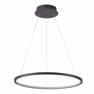 Lampa wisząca VINOLA 1xLED PND-56135B-100RPC-BK-3KS4K-TRDIMM Italux