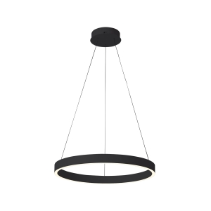 Lampa wisząca BRASCO DOWN 1xLED PND-56215-060RPC-BK-3KS4K-TRDIMM Italux