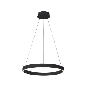 Lampa wisząca BRASCO DOWN 1xLED PND-56215-060RPC-BK-3KS4K-TRDIMM Italux
