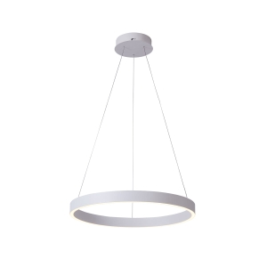Lampa wisząca BRASCO DOWN 1xLED PND-56215-060RPC-WH-3KS4K-TRDIMM Italux