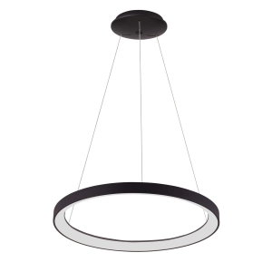 Lampa wisząca VICO 1xLED PND-53675-078RPC-BK-3KS4K-TRDIMM Italux