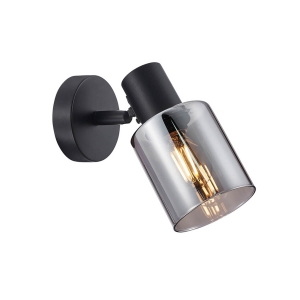 Kinkiet SANTIA 1xE14 SPL-65342-1-BK-SG Italux