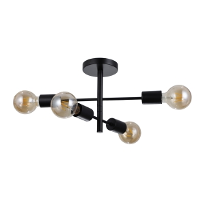 Lampa wisząca PIANSI 4xE27 PND-4025-4-BL Italux