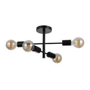 Lampa wisząca PIANSI 4xE27 PND-4025-4-BL Italux